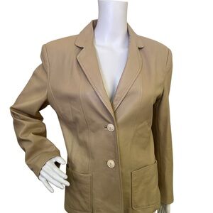 Citi By Yansi Fugel Leather Jacket